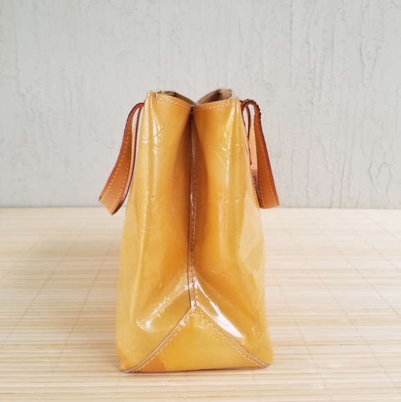 LOUIS VUITTON Beautiful Cute Reed Enamel Vernis Handbag Monogram print - Picture 7 of 16